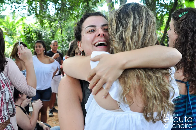 O sambista está dormindo...