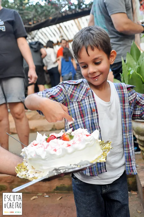 Foi lindo!