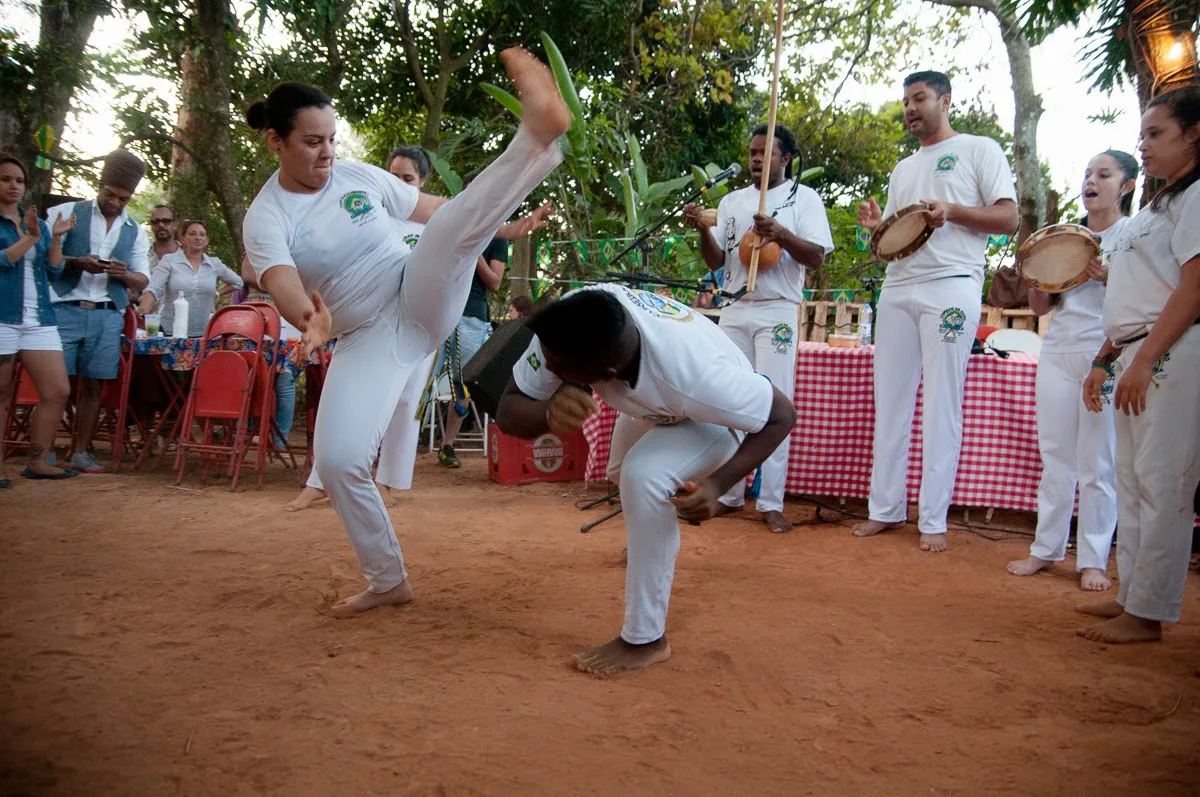 Capoeira e samba